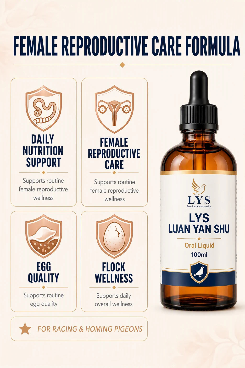 Pigeon Nutrition Oral Liquid 100 ml original product specification image