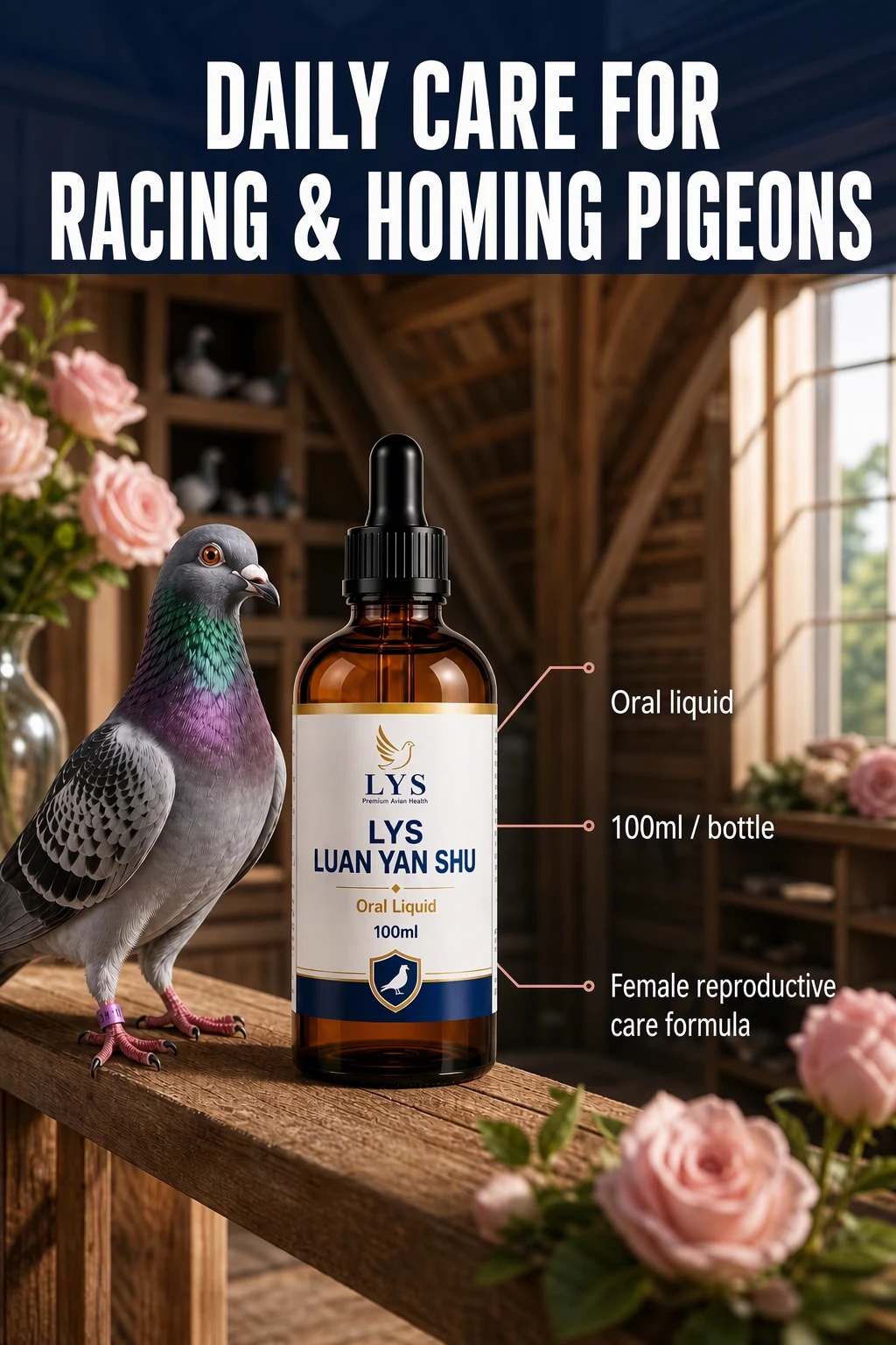 Pigeon Nutrition Oral Liquid 100 ml original product specification image