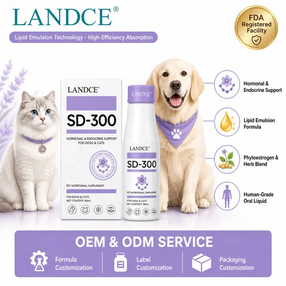 LANDCE SD-300 feline endocrine support liquid