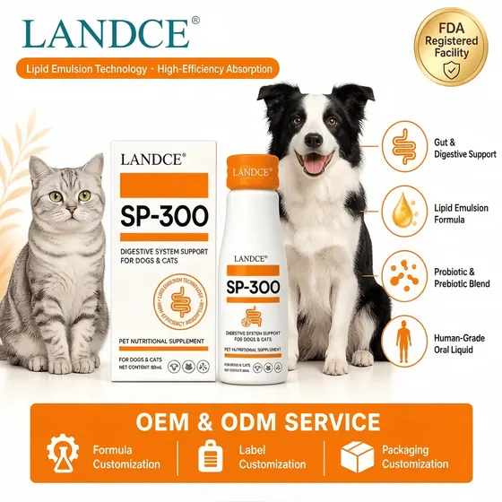 LANDCE SP-300 liquid probiotic emulsion for dogs and cats